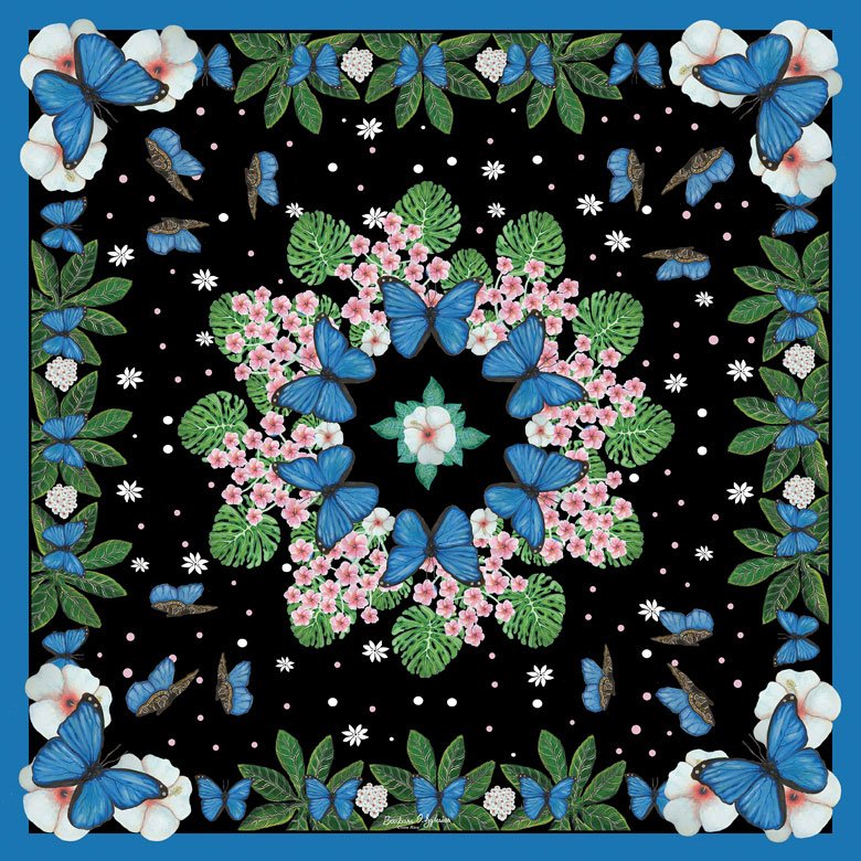 bandana-morpho-butterly