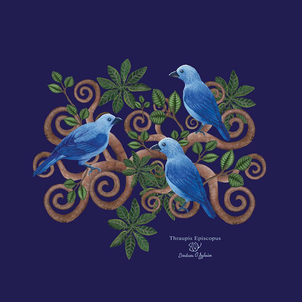 art-blue-grey-tanagers