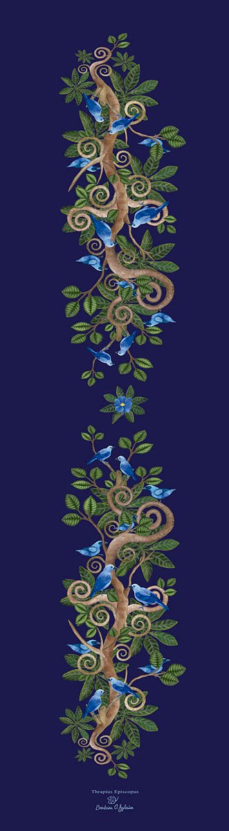 art-tablerunner-blue-grey-tanagers