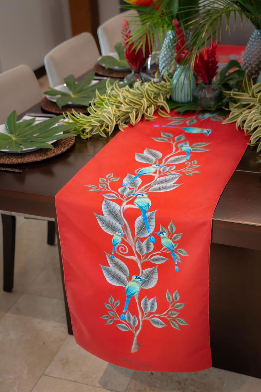 tablerunner-motmot