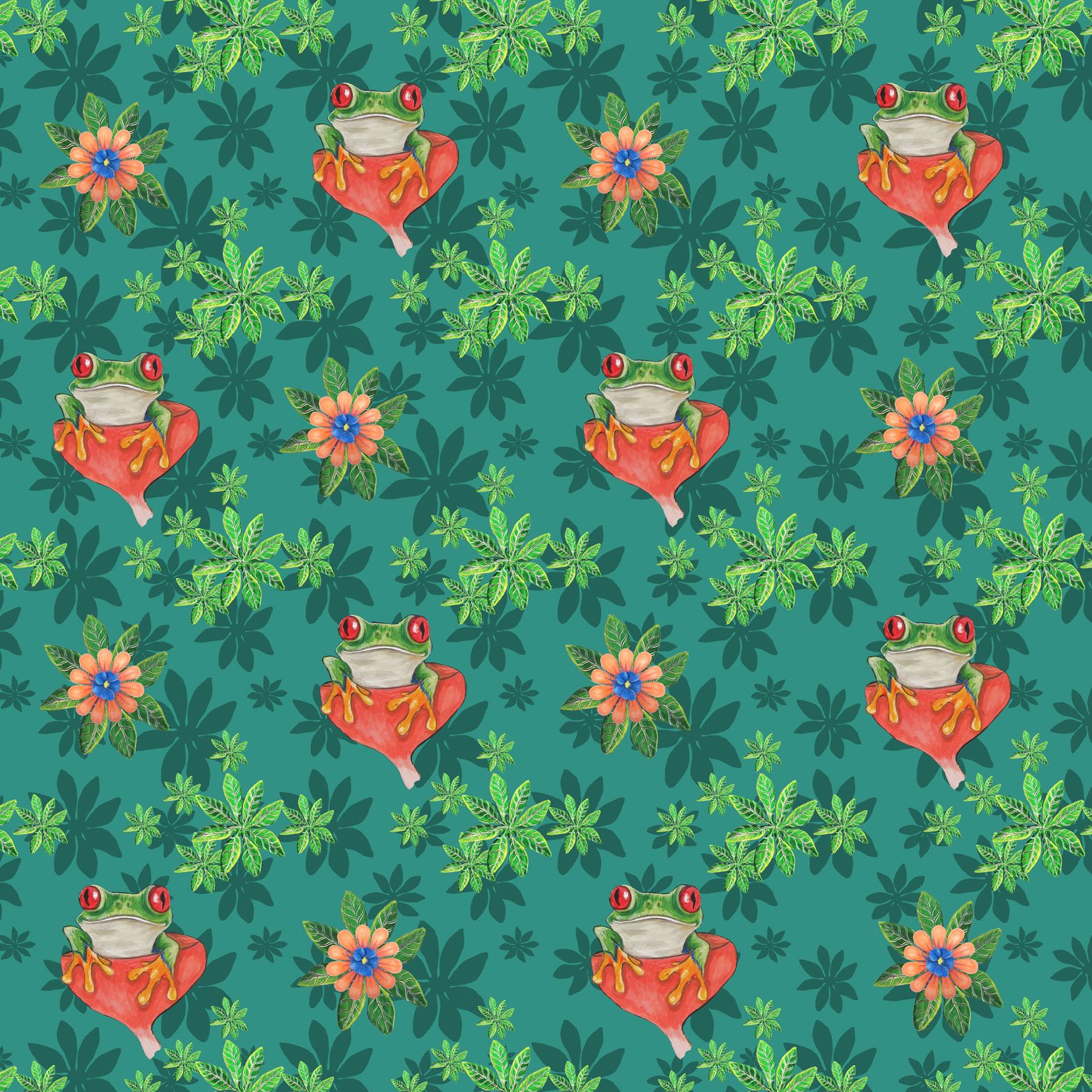 frog-pattern